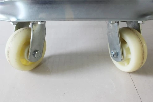 Security Roll Container With Plastic Dolly 2 Security Roll Container With Plastic Dolly 2