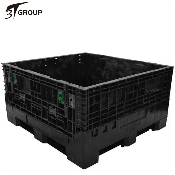 45" X 48" x 25" Solid Floor Repliable Bulk Container