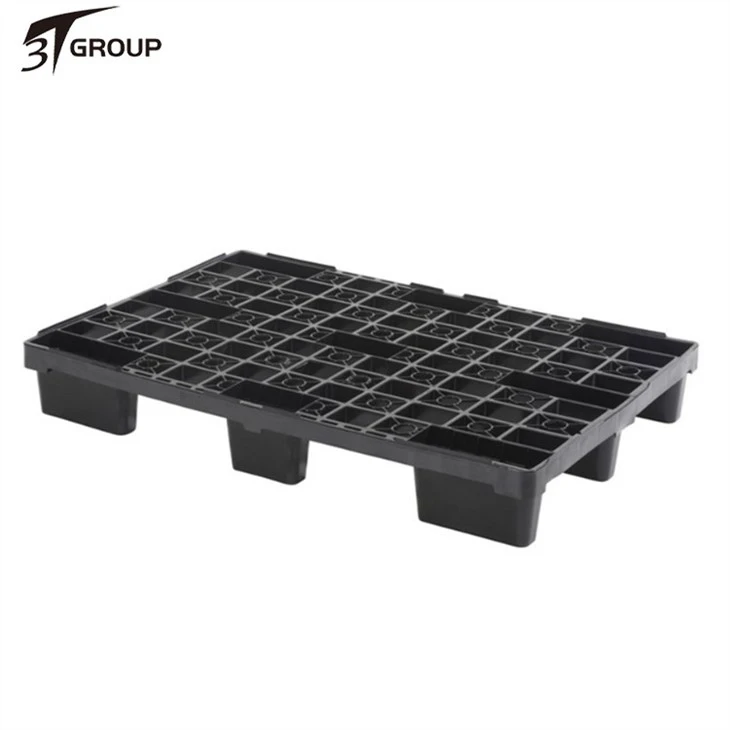 disposable Nestable black one way shipping plastic Pallet price